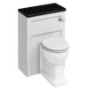 Burlington 600mm WC Unit - Matt White - W60W 1 Burlington 600mm WC Unit - Matt White - W60W -Bliss Bath Shop w60w
